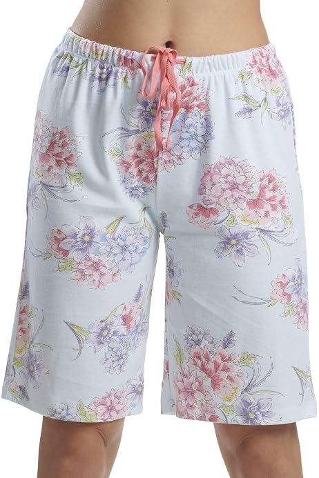 Nautica Women's Bermuda Sleep Shorts 