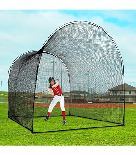 Amazon | [フィールドフォース] 超大型 3.0m×2.4m×2.4m バッティング