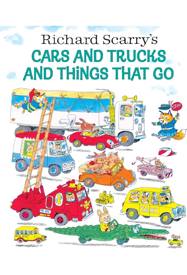 Amazon | Richard Scarry's Best Word Book Ever (Giant Little Golden