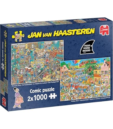 Amazon | Jan van Haasteren Sand Sculptures Jigsaw Puzzle, 1000pc