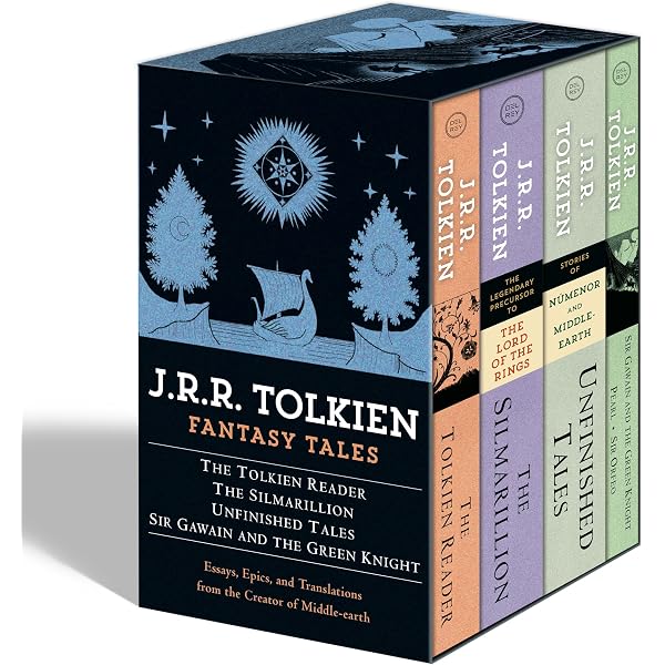 Amazon | J.R.R. Tolkien 4-Book Boxed Set: The Hobbit and The Lord