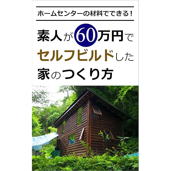ホームセンターの材料でできる！素人が60万円でセルフビルドした 