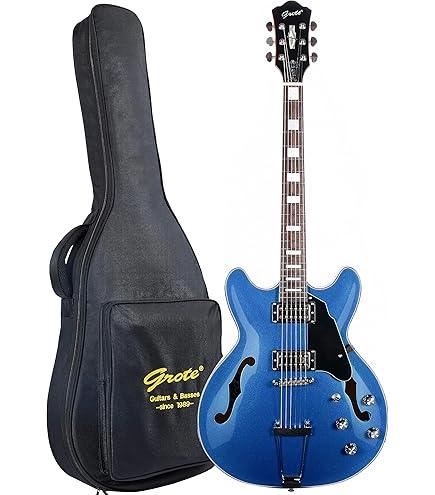 Amazon | エレキギター NEW GROTE 335 style Jazz Electric