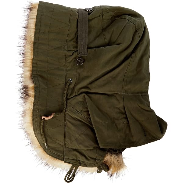 Amazon | [WAIPER] M-51パーカ / モッズコート用フード リアルファー