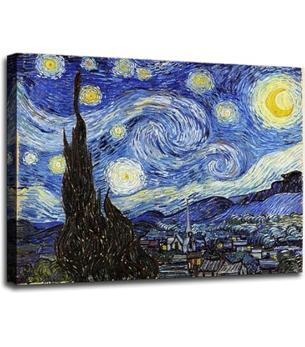Amazon.co.jp: DecorArts ヴィンセント・ヴァン・ゴッホ 絵画シリーズ