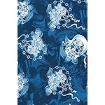 生地 iPhone(640×960)壁紙 風神雷神・青 生地 iPhone(640×960)壁紙 風神雷神・青