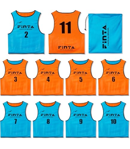 Amazon.co.jp: ATHLETA(アスレタ) リバーシブルビブス10枚セット B-007