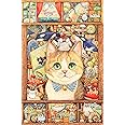 Pintoo H2966 600-Piece Jigsaw Puzzle, Plastic, Satisfying Clicks, Shatterproof, For Adults, Difficult, Cotton Lion - Cat Art Studio, 12.2 x 17.7 inches (31 x 45 cm)