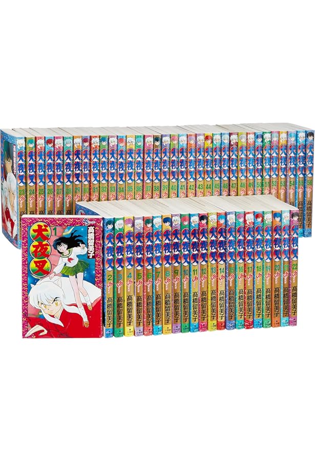 犬夜叉　1-56巻　全巻セット　まとめ売り　少年漫画　コミックセット 犬夜叉 1〜56巻 全巻セット まとめ売り 漫画 マンガ 全巻 - メルカリ