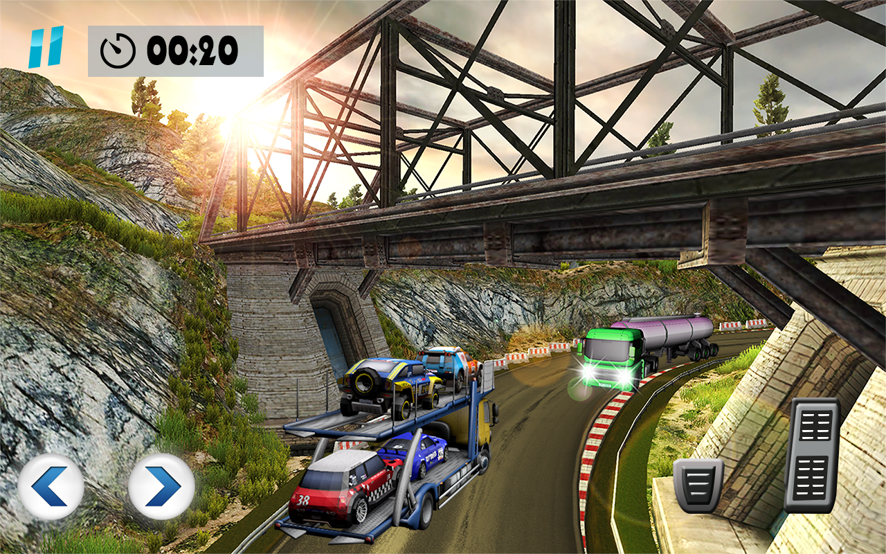 Amazon Co Jp 自動車トランスポータートラック運転シミュレーター17プロ Android アプリストア