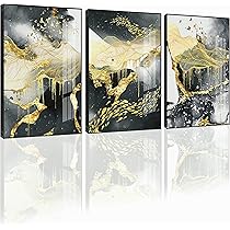 Amazon.co.jp: アルミフレーム 壁飾り アートパネル - 抽象画