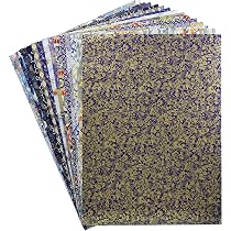 Amazon | 和紙かわ澄 千代紙 友禅和紙 大判 38.5×53cm 15柄各1枚 15枚