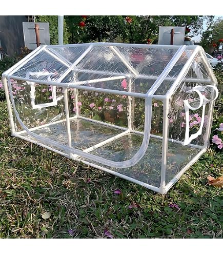 Amazon.co.jp: Euker ガーデンハウス ビニール温室 家庭菜園 ビニール