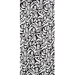 生地 iPhone 15,14,13,12,11,X 壁紙(1125x2436) フローラルフォーレストコレクション City Night-Black 生地 iPhone 15,14,13,12,11,X 壁紙(1125x2436) フローラルフォーレストコレクション City Night-Black