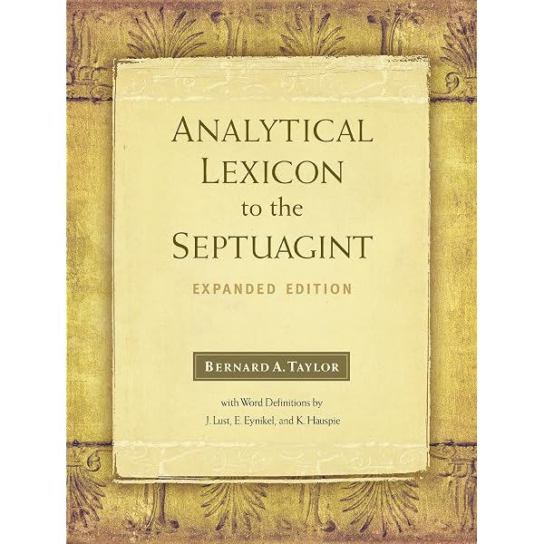 Amazon | A Greek-English Lexicon of the Septuagint | Muraoka, T