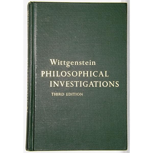 Amazon | Philosophical Investigations | Wittgenstein, Ludwig