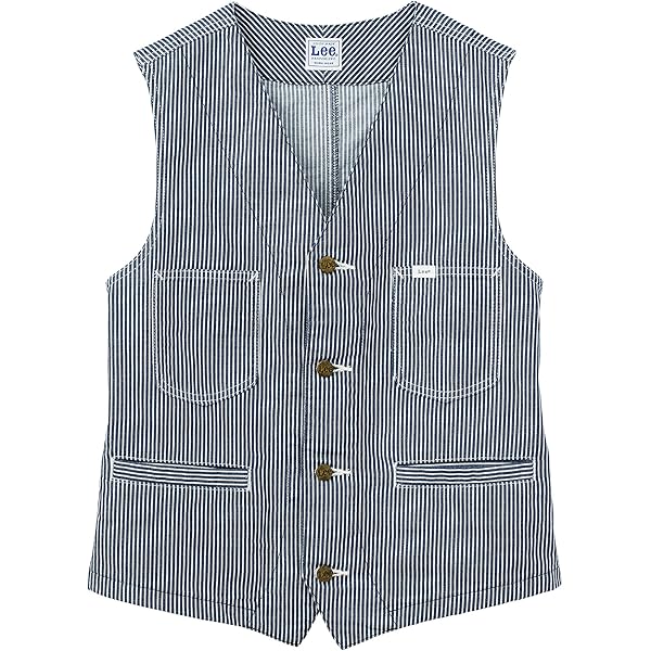 Amazon | Lee(リー) ベスト チョッキ ZIP-UP VEST bm-lcv19002
