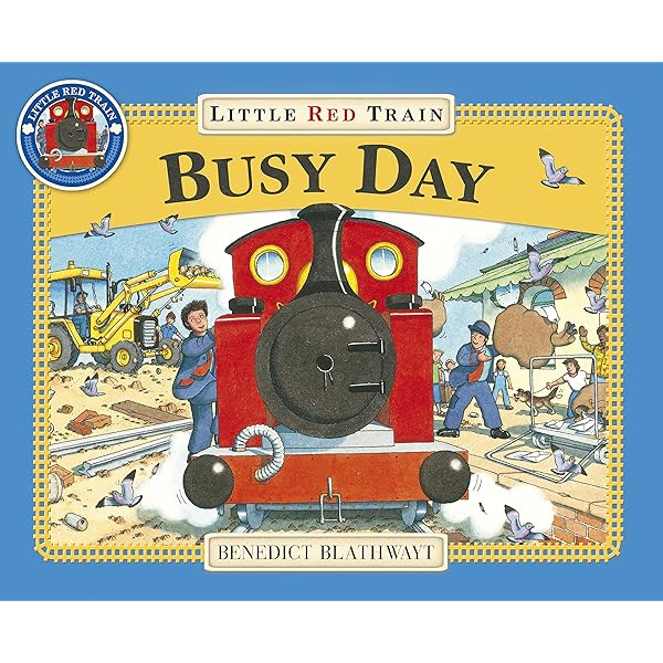 little red train to the rescue】英語絵本