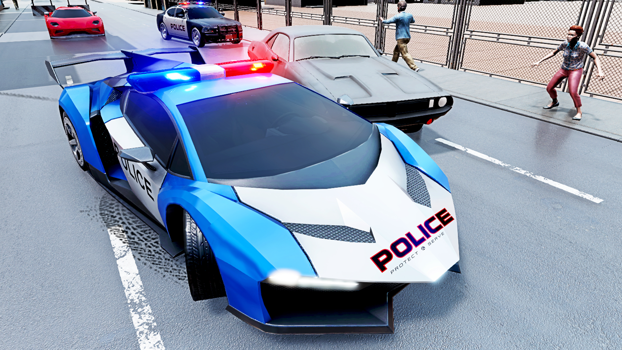 Amazon Co Jp 米国パトカーチェイス リアルギャングスターチェイスパトカーゲーム Android アプリストア