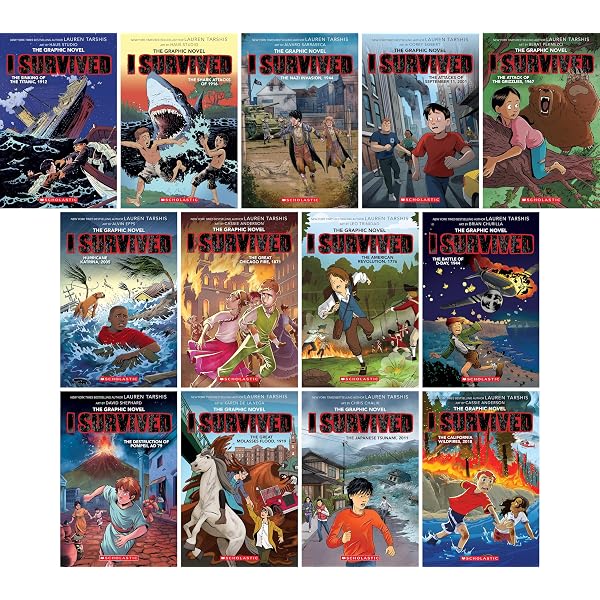 I Survived Series Complete Set (22 Books) : Lauren Tarshis: Amazon