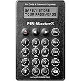 PIN-Master PINコード&パスワードマネージャー (最大125コード) 電子PINコード&パスワードオーガナイザー 基本パスワードキーパー 電子パスワードジャーナル パスワードブック 小型 実用サイズ