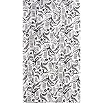 生地 XFVGA(480×854)壁紙 フローラルフォーレストコレクション City Night-White 生地 XFVGA(480×854)壁紙 フローラルフォーレストコレクション City Night-White