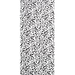 生地 iPhone 15,14,13,12,11,X 壁紙(1125x2436) フローラルフォーレストコレクション City Night-White 生地 iPhone 15,14,13,12,11,X 壁紙(1125x2436) フローラルフォーレストコレクション City Night-White