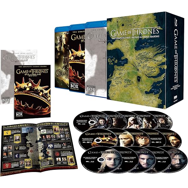 【中古】「非常に良い」ゲーム・オブ・スローンズ 〈第一～四章〉 ブルーレイ ボックス (初回限定生産/20枚組) [Blu-ray] Amazon.co.jp: ゲーム・オブ・スローンズ 〈第一～四章〉 ブルーレイ