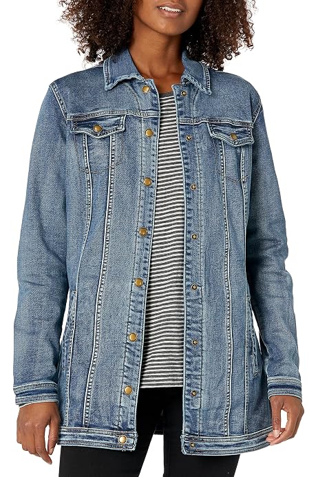 Tribal Women's Basic Jean Jacket 