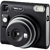 富士フイルム(FUJIFILM) インスタントカメラ "チェキスクエア" instax SQUARE SQ40 ブラック INS SQ 40