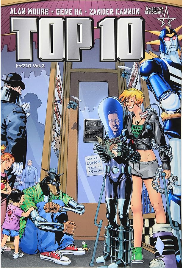 アラン・ムーア　セット　トップ10 Amazon.co.jp: トップ10 (AMERICA'S BEST COMICS) : アラン・ムーア