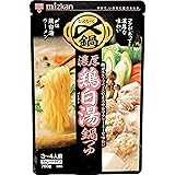 ミツカン 〆まで美味しい濃厚鶏白湯鍋つゆ ストレート 750g×1個