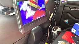Amazon Wonnie 2台セット ヘッドレストモニター Dvdプレーヤー 10 5インチ 車載 リージョンフリー Cprm Av Usb対応 三つ給電式 後席モニター 5時間再生可能 メーカー3年保証 ヘッドレストモニター 車 バイク