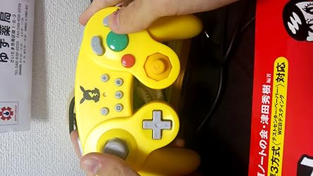 Amazon 任天堂ライセンス商品 ホリ クラシックコントローラー For Nintendo Switch ピカチュウ Nintendo Switch対応 周辺機器 アクセサリ