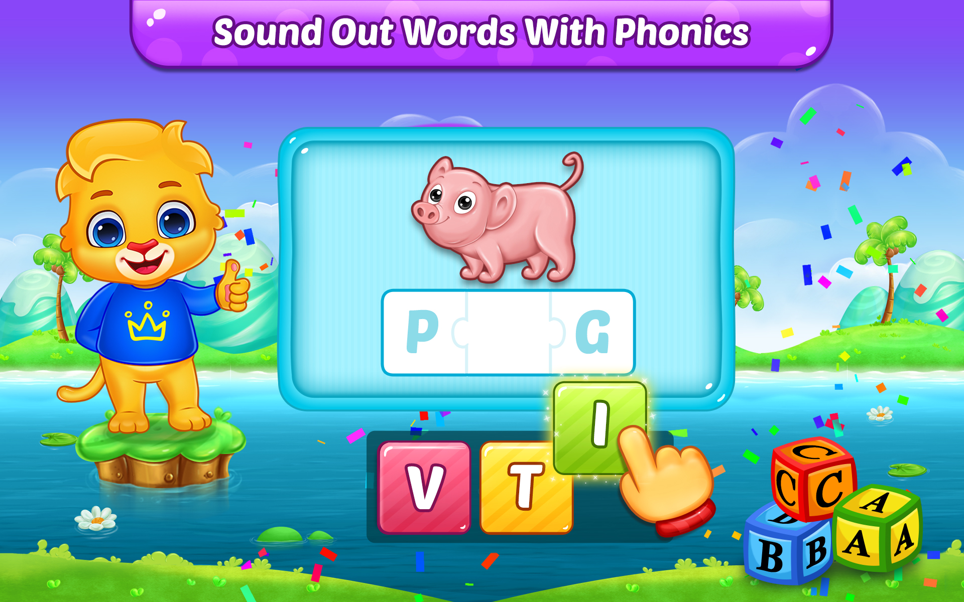 ABC Spelling - Spell and Phonics 『Fill In Blank』