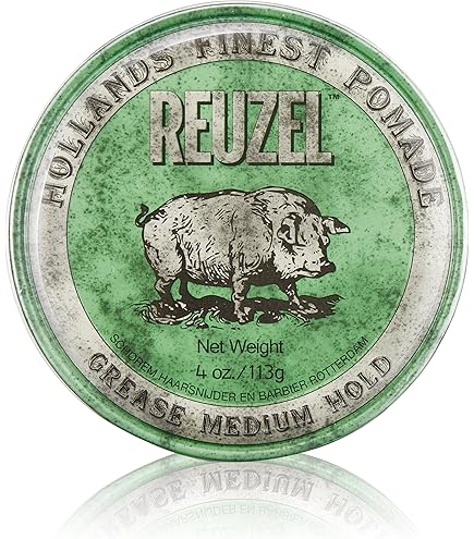 Amazon | ルーゾー(REUZEL) ヘビーホールド ピンク MIDIUM SHINE 340g