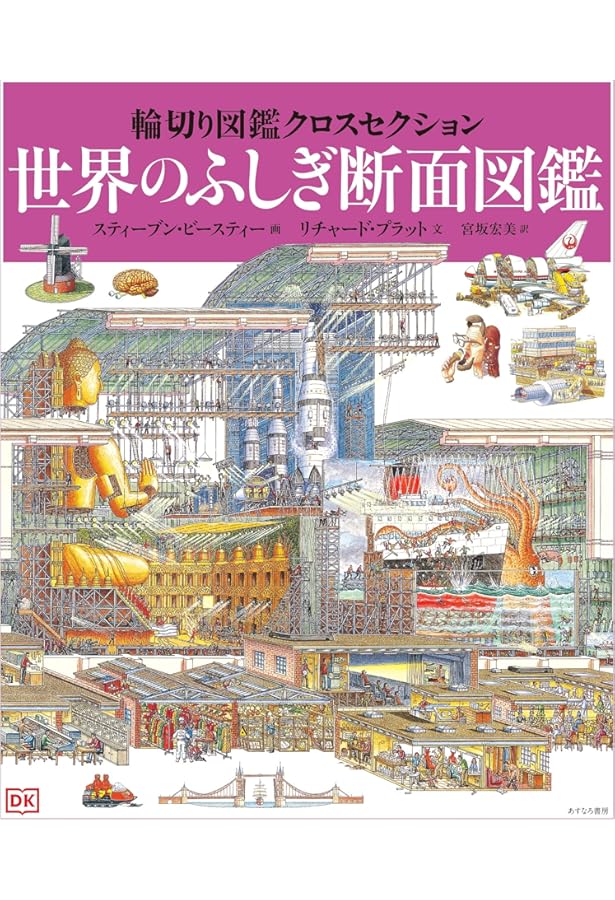 海外製絵本 知育  図鑑 Incredible Cross-Sections 本 海外製絵本 知育 図鑑 Incredible Cross-Sections 本