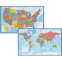 United States Map - USA Poster, US Educational Map - Kenya United States Map - USA Poster, US Educational Map - Kenya