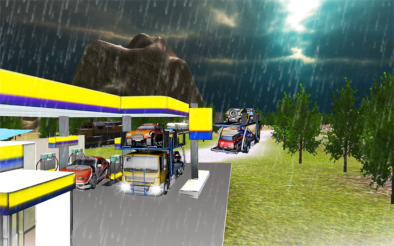 Amazon Co Jp 自動車トランスポータートラック運転シミュレーター17プロ Android アプリストア