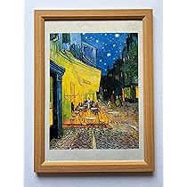 ゴッホの夜のカフェテラス　レプリカ 楽天市場】ゴッホ 複製名画 ゴッホ「夜のカフェテラス」 美術品