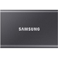 SAMSUNG SSD T7 1TB Portable External SSD, Up to USB 3.2 Gen 2, Reliable Storage for Gaming, Students, Professionals, Grey