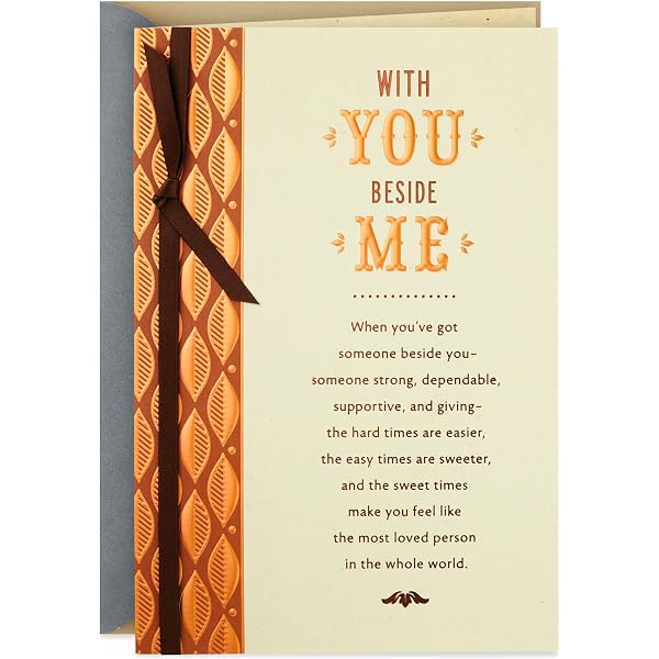 Blue Mountain Arts Hochzeitskarte Für Ehepartner – Romantischer Text „Being Married To You…“ Mit Glitzer & Umschlag