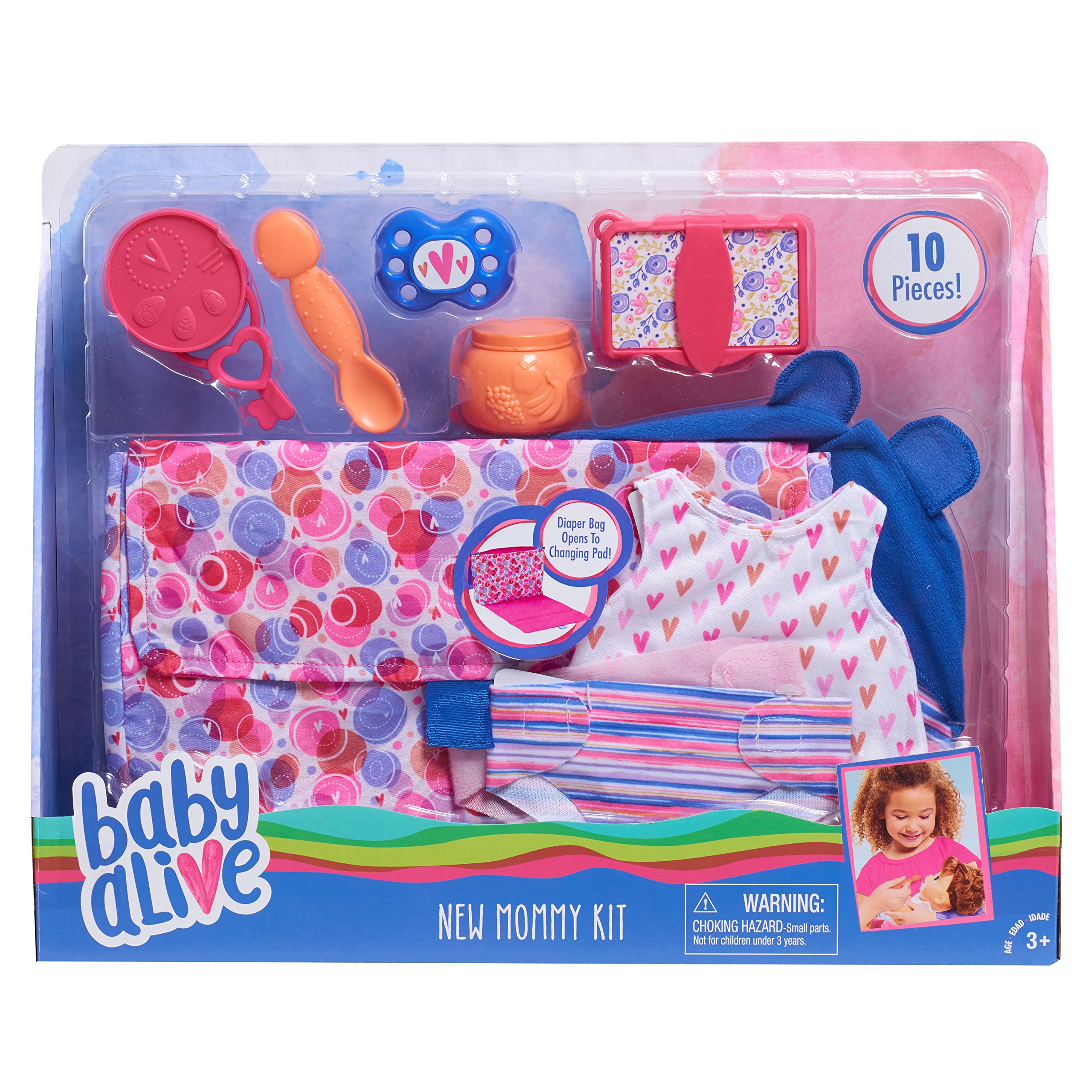 baby alive diaper bag refill doll