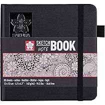 Amazon.co.jp: SAKURA ハードバウンドスケッチブック 140GSM