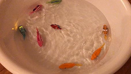 Amazon ロボフィッシュ 金魚 オレンジ 電動ロボット おもちゃ