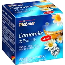 Amazon | メスマー カモミール 10袋 | mebmer(メスマー) | ハーブ
