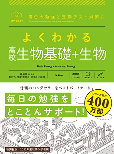 よくわかる高校生物基礎+生物の表紙
