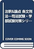 注釈&論点 条文刑法―司法試験・学部試験対策シリーズ〈19〉 (JKブックレット司法試験)