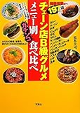 チェーン店B級グルメメニュー別ガチンコ食べ比べ