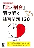 中学受験算数「比と割合」表で解く練習問題120 (YELL books)